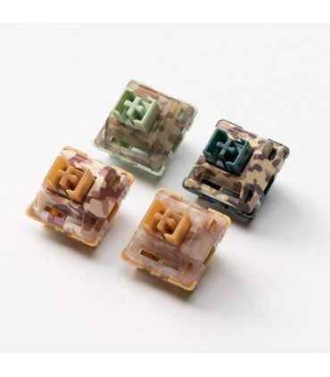 Keychron Camo Switch Wheat – Linear, leise & RGB-kompatibel