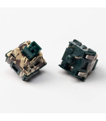 Keychron Camo Switch Green – Linear, leise & RGB-kompatibel