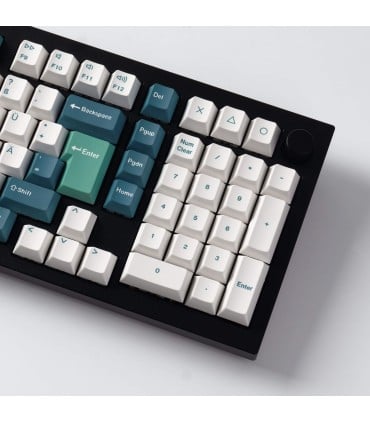 Keychron ISO-CH White Mint Keycap Set – Cherry Profile PBT