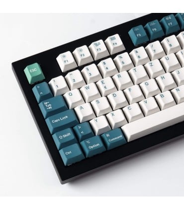 Keychron ISO-CH White Mint Keycap Set – Cherry Profile PBT