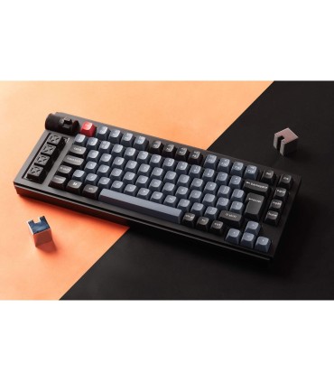Clavier Lemokey L1 ISO-CH – Sans fil 75 % QMK VIA avec commutateurs Jupiter Red