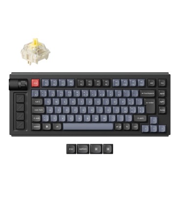 Lemokey L1 ISO-CH Keyboard – 75% QMK/VIA Wireless mit Jupiter Banana Switches