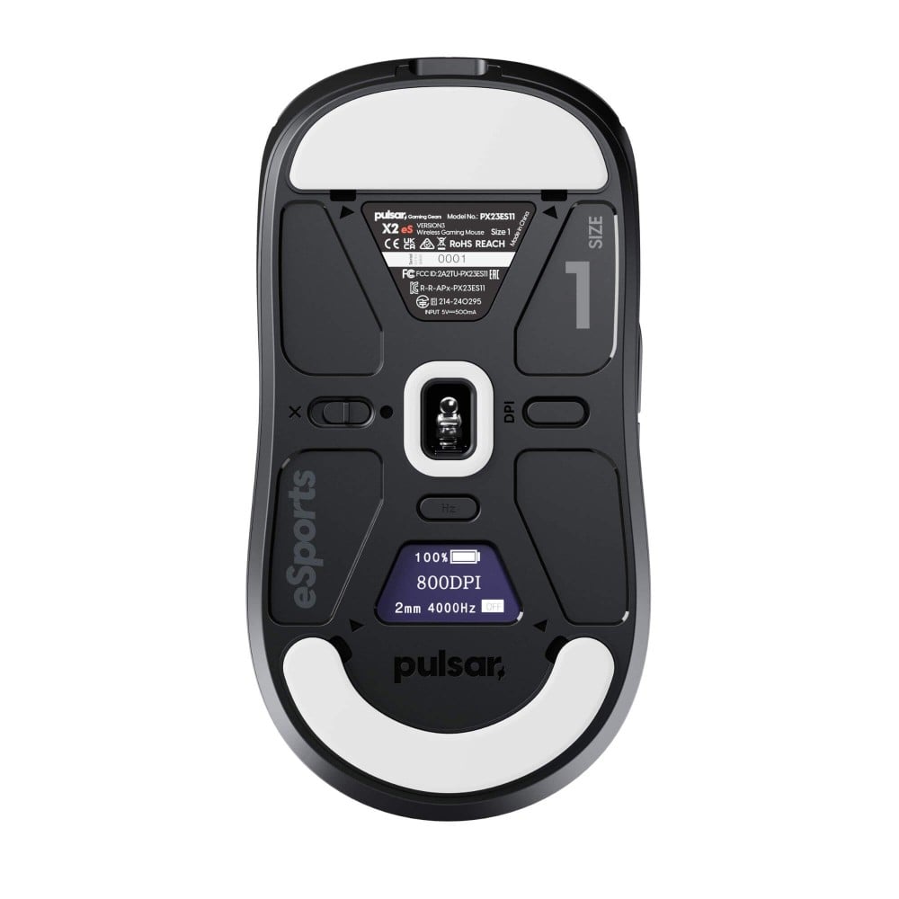 X2 v3 eS Wireless Noir - Mini Taille 1
