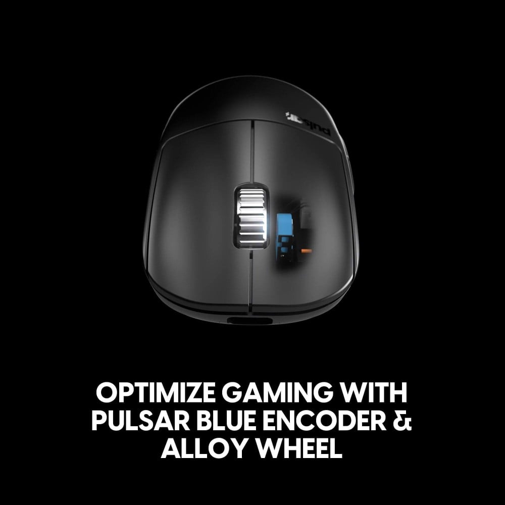 Pulsar X2 v3 eS Mini – 59 g eSports Gaming Mouse mit OLED & 8 K Polling