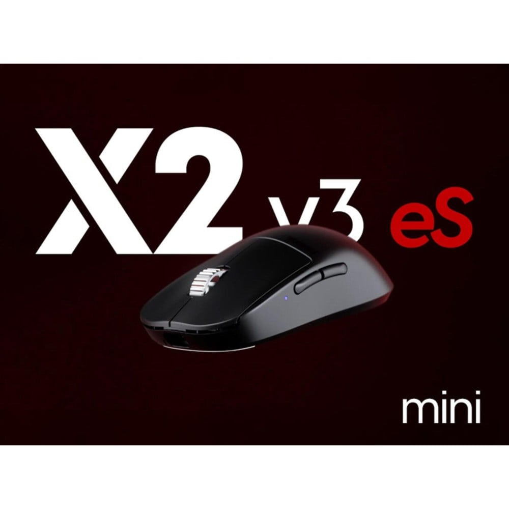 Pulsar X2 v3 eS Mini – 59 g eSports Gaming Mouse mit OLED & 8 K Polling