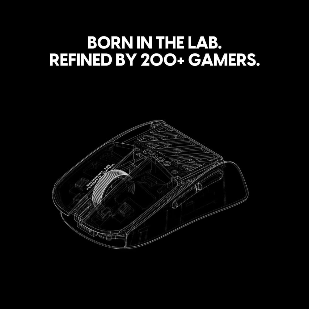 Pulsar LAB X2F Gaming Mouse – ultraleicht, 8K Polling, XS-1 Sensor