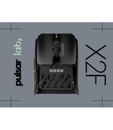 Souris de jeuPulsar LAB X2F – ultralégère, interrogation 8K, capteur XS-1
