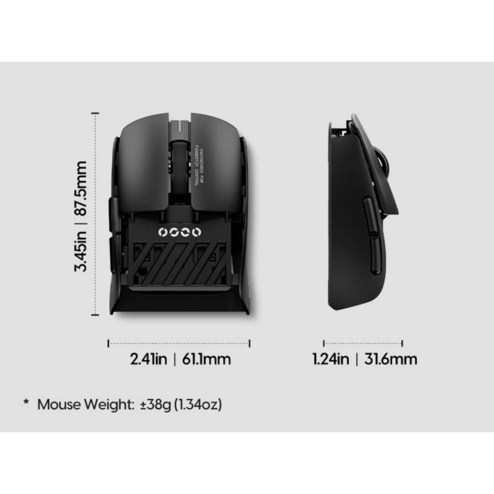 Pulsar LAB X2F Gaming Mouse – ultraleicht, 8K Polling, XS-1 Sensor