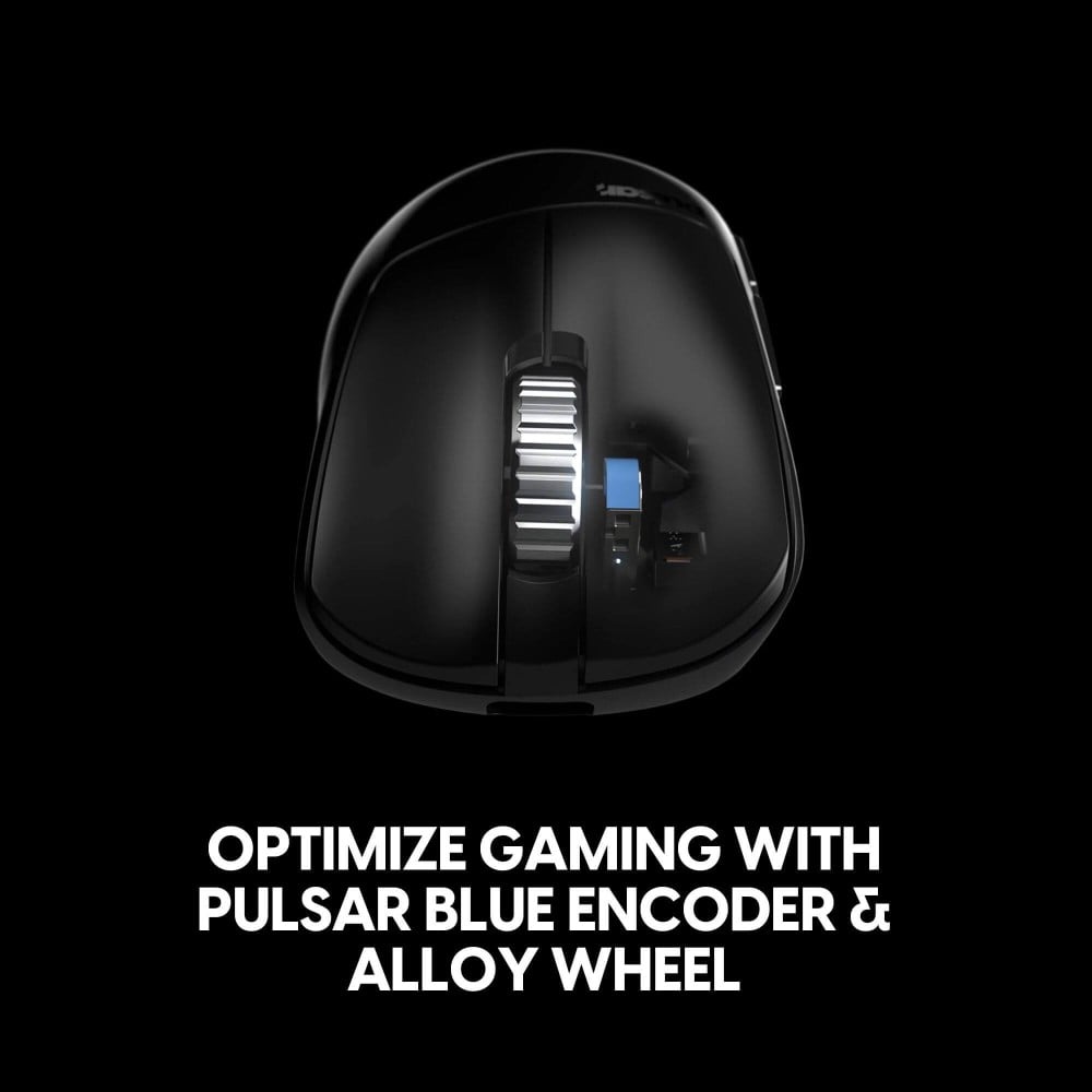 Pulsar Xlite v4 eS Mini – Ultraleichte eSports Gaming Mouse mit OLED & 32.000 DPI