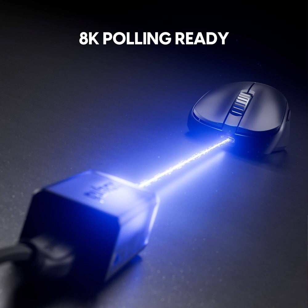 Pulsar Xlite v4 eS Mini – Ultraleichte eSports Gaming Mouse mit OLED & 32.000 DPI