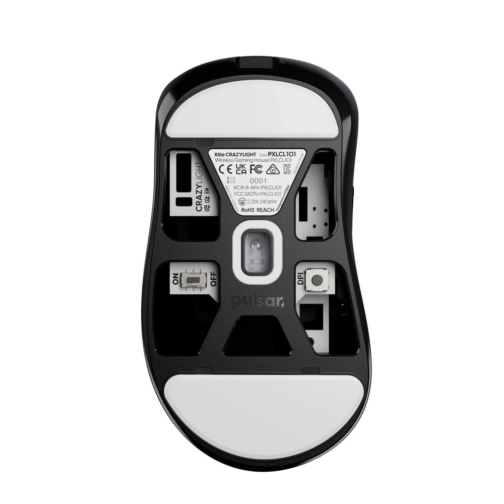 Pulsar Xlite CrazyLight Mini – 41 g ultraleichte Gaming Maus mit XS-1 Sensor