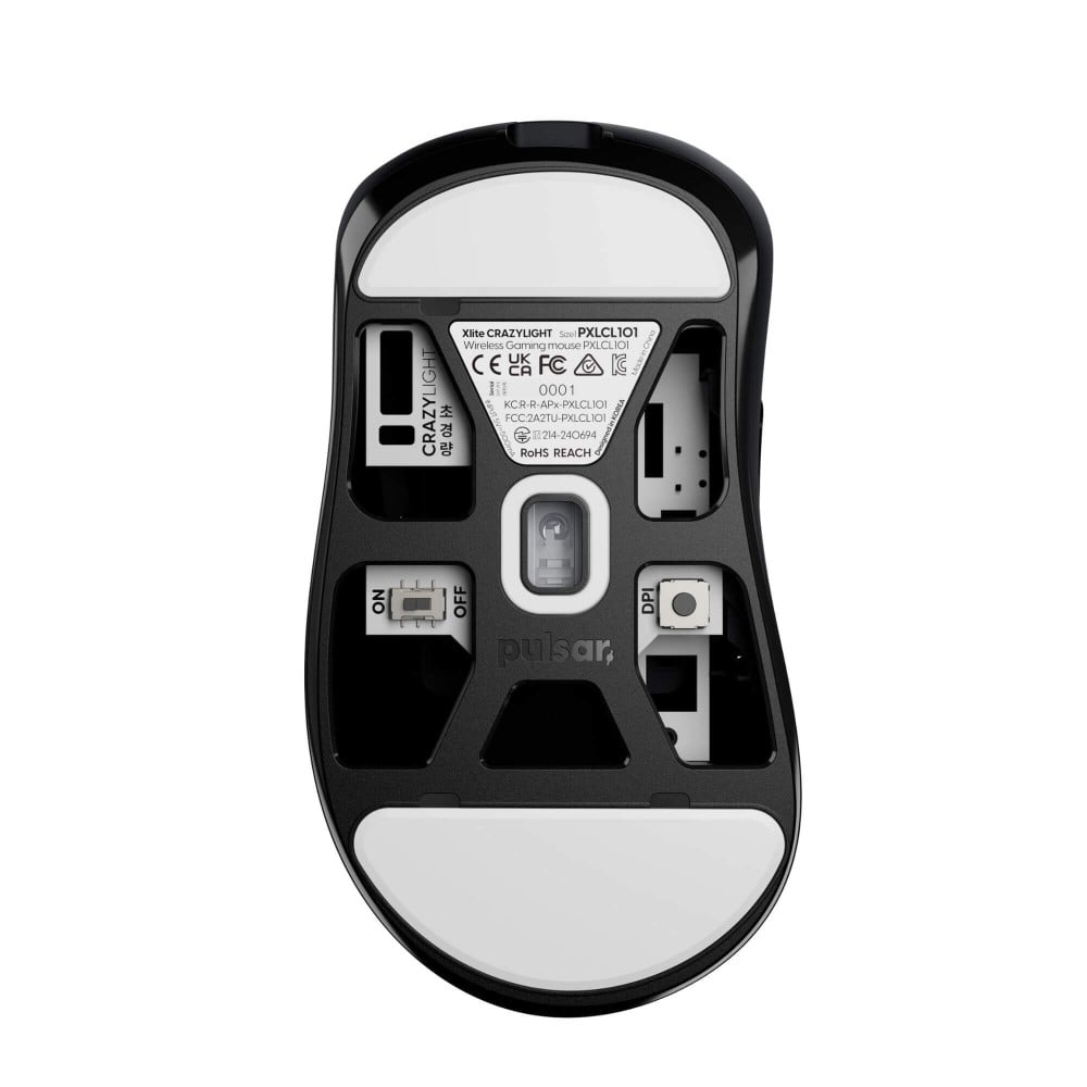 Souris Gaming Xlite CrazyLight Jet Black - Mini Taille 1