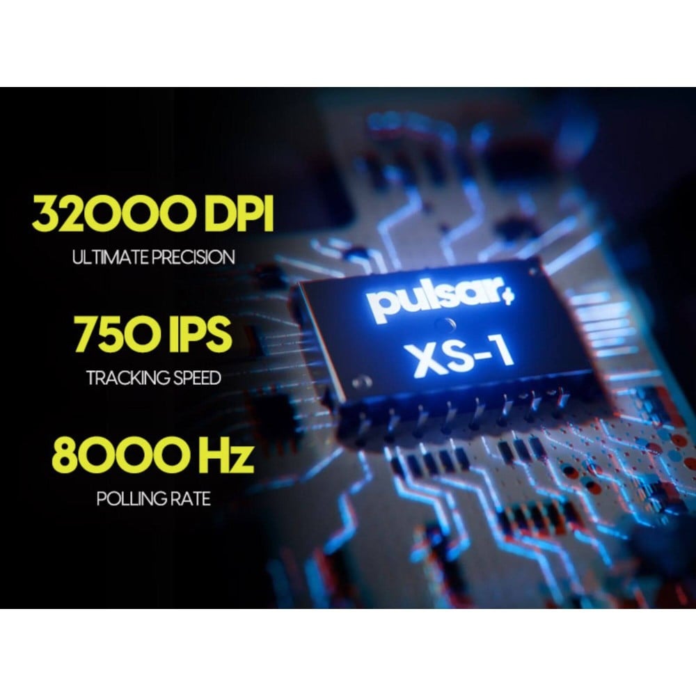 Pulsar Xlite CrazyLight Mini – 41 g ultraleichte Gaming Maus mit XS-1 Sensor