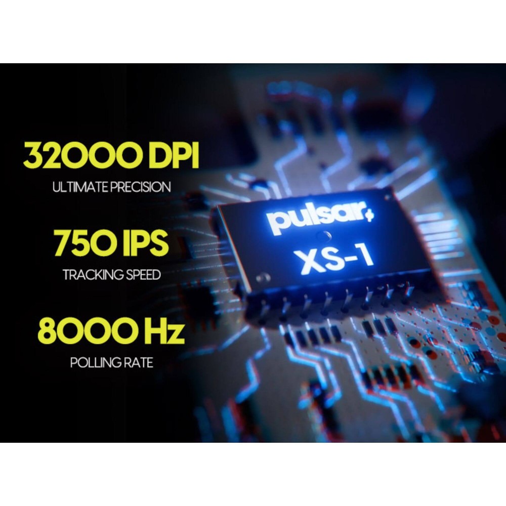 Pulsar Xlite CrazyLight Mini - Souris de jeu ultralégère 41g avec capteur XS-1
