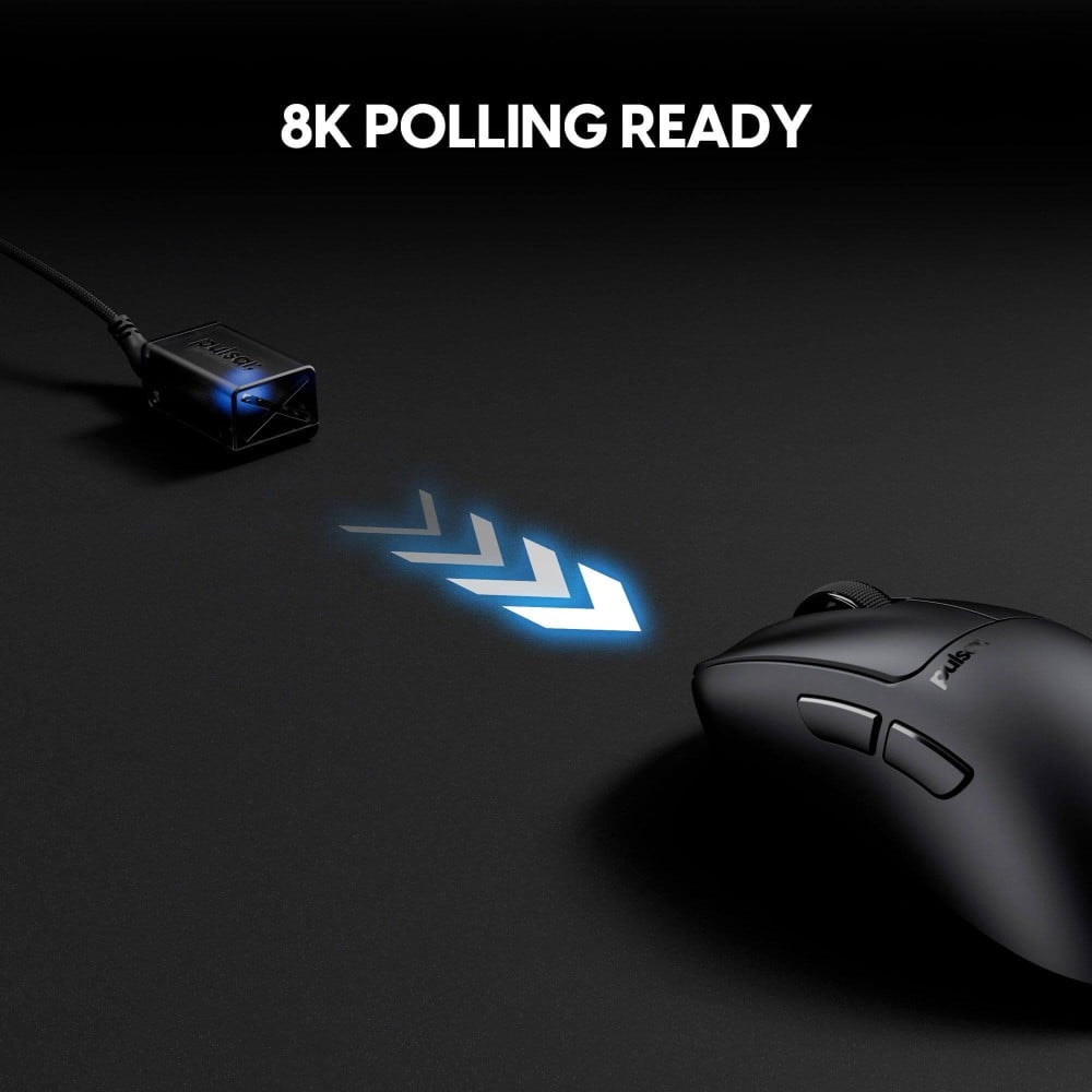 Pulsar Xlite CrazyLight Mini – 41 g ultraleichte Gaming Maus mit XS-1 Sensor