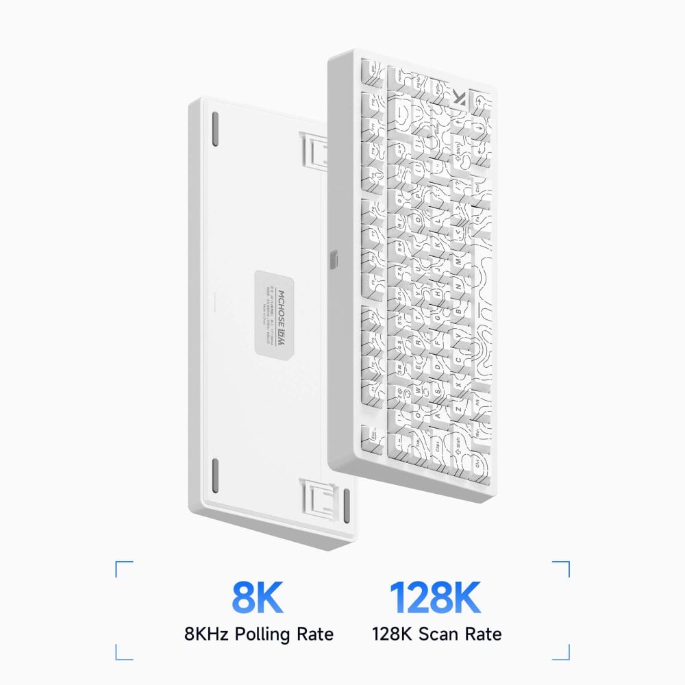 MCHOSE Jet 75 – Magnetische 75 %-Tastatur mit Starburst Switches