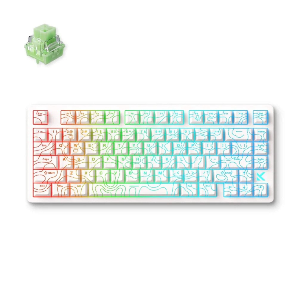 MCHOSE Jet 75 E-sport Magnetic Switch Keyboard White Top