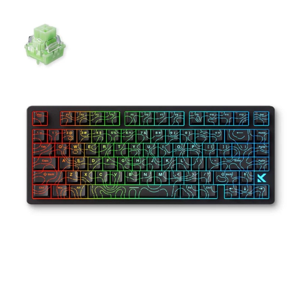 MCHOSE Jet 75 E-sport Magnetic Switch Clavier Noir Haut
