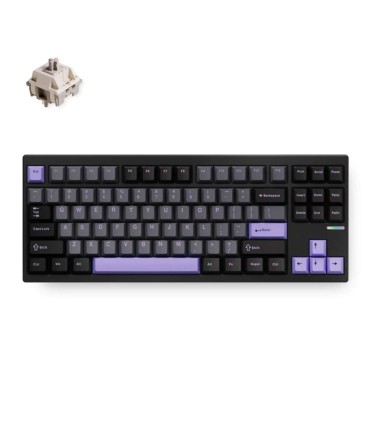 mchose GX87 Ultra – Aluminum TKL with Vintage White Switches & QMK/VIA