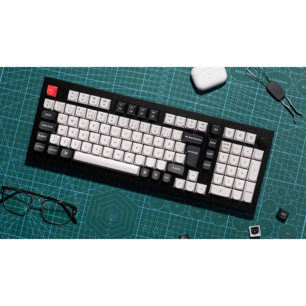 Keychron Q5 HE ISO-CH – Wireless Hall Effect Keyboard 96%