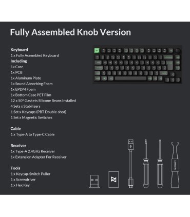 Lemokey P1 HE ISO-CH – Clavier de jeu magnétique 1000 Hz