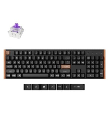 Keychron K10 HE ANSI – Clavier magnétique pleine grandeur avec interrupteurs Nebula