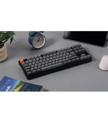Keychron K8 Max ISO-CH – Aluminium TKL Keyboard with Super Red Switches