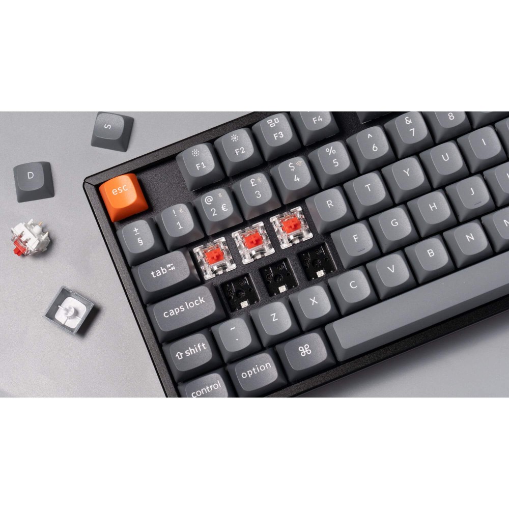 Keychron K8 Max ISO-CH – TKL en aluminium avec interrupteurs Super Brown