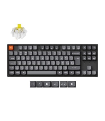 Keychron K8 Max ISO-CH – Aluminium TKL with Super Banana Switches