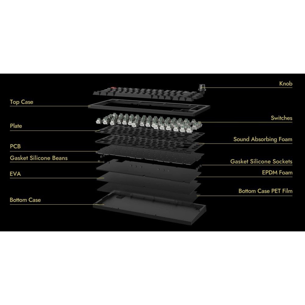 Lemokey P1 HE ISO-CH – Clavier de jeu magnétique 1000 Hz