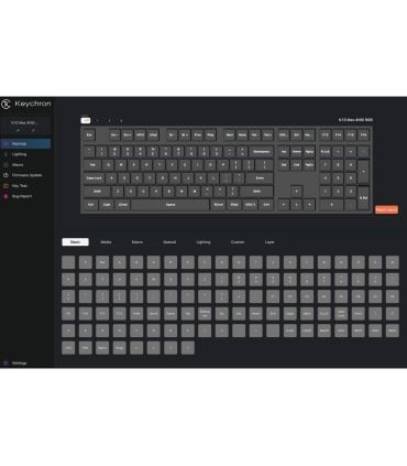 Keychron K10 Max White – 100% Wireless Keyboard mit Super Brown Switches