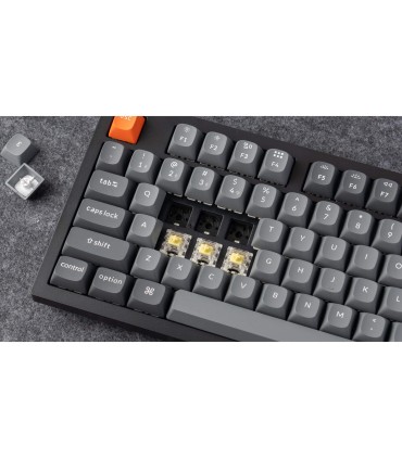 Keychron K10 Max Black – 100% Wireless Keyboard mit Super Red Switches