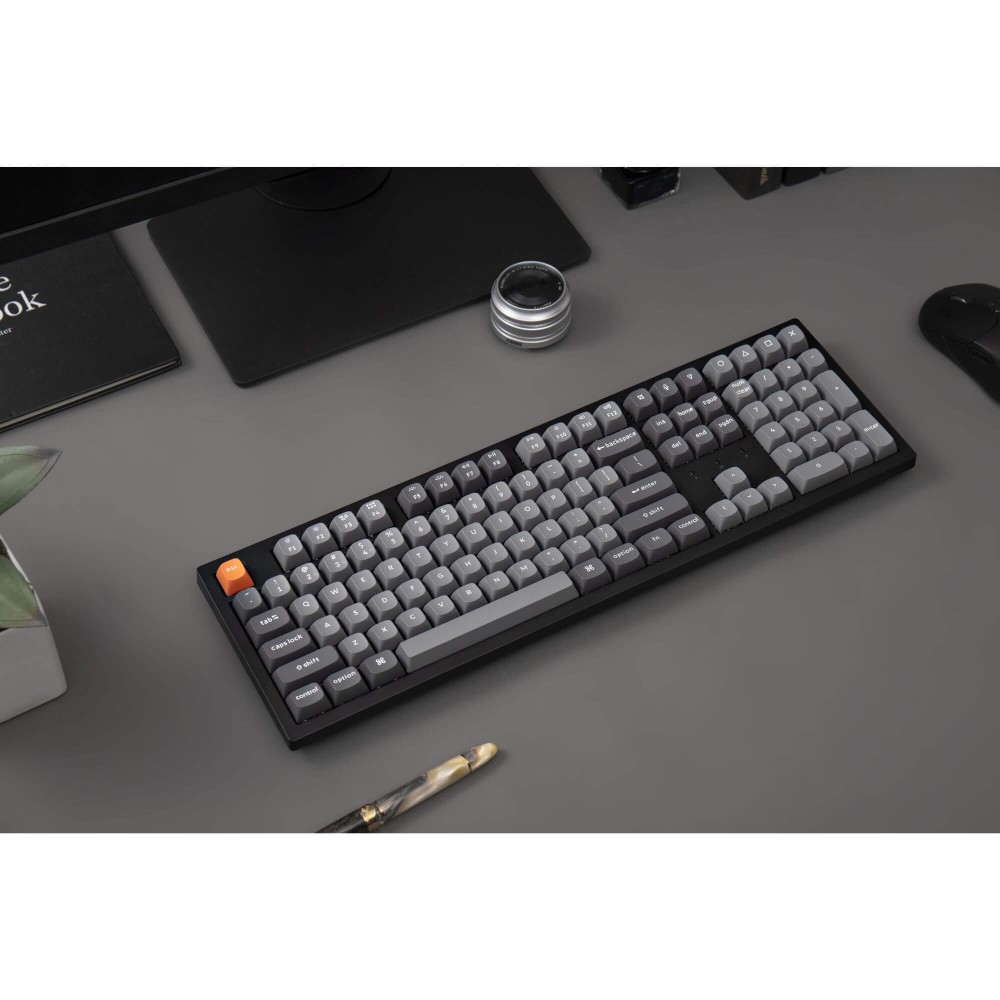 Keychron K10 Max Black – Clavier 100 % sans fil avec interrupteurs Super Brown