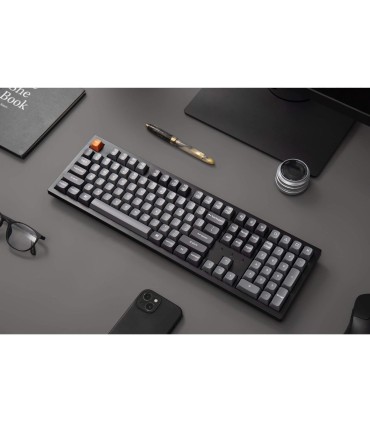 Keychron K10 Max Black – Clavier 100 % sans fil avec interrupteurs Super Brown