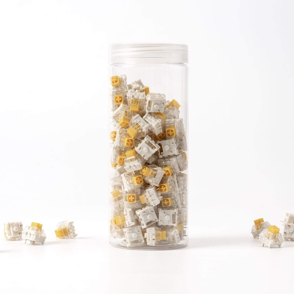 Kailh Box Heavy Dark Yellow – interrupteur linéaire lourd pour le contrôle