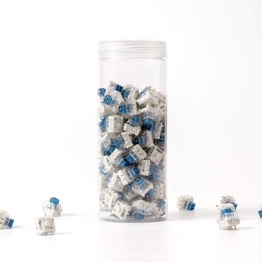 Kailh Box Heavy Pale Blue – Clicky Switch für präzises Tippen