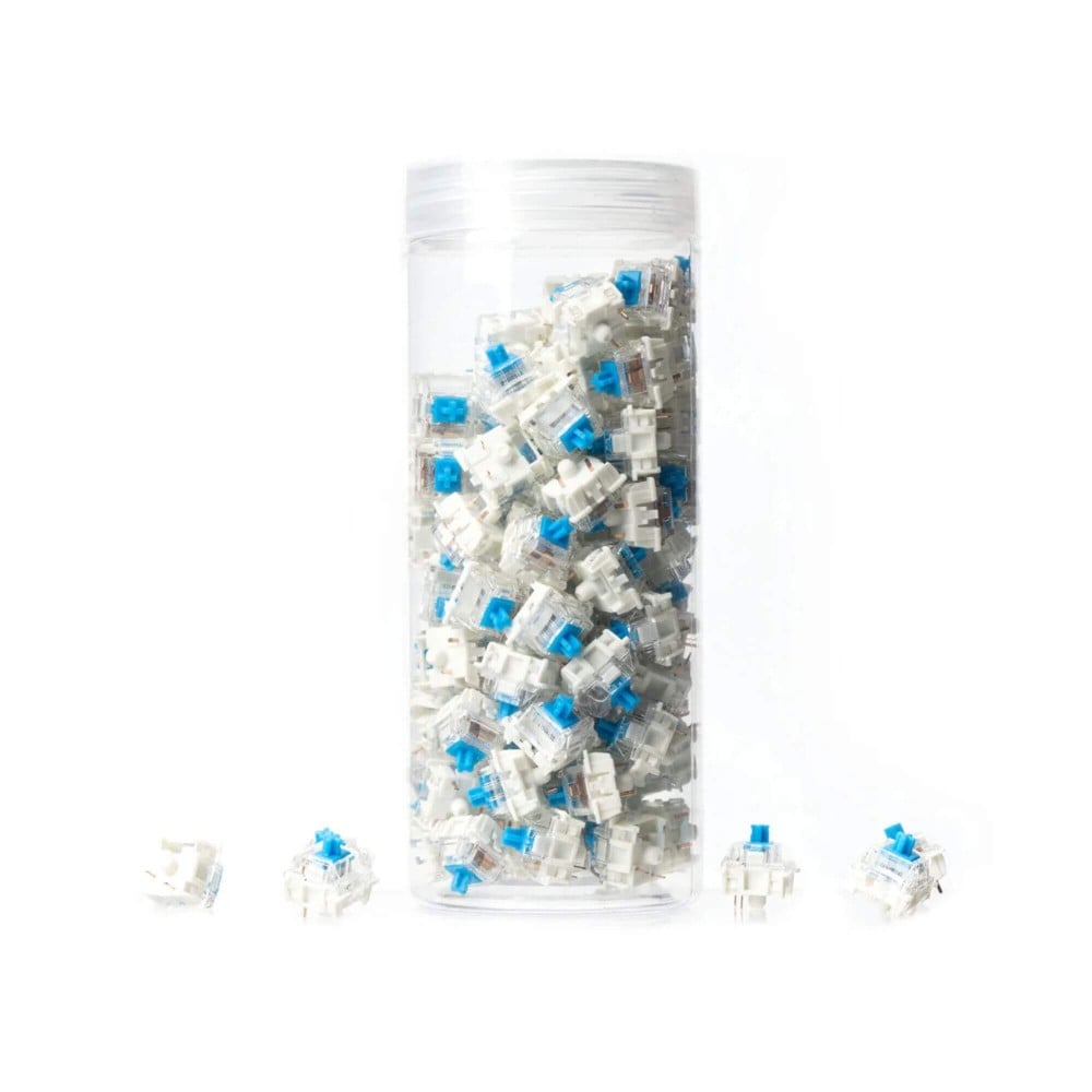 Gateron G Pro 3.0 Blue Switch – Clicky Switch für Schreibgefühl