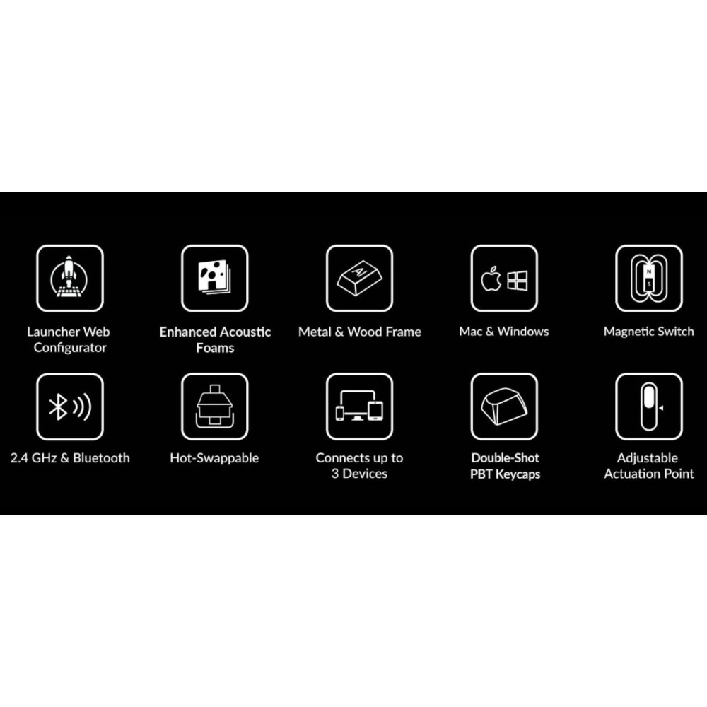 Keychron K4 HE ISO CH – Hall-Effect Wireless Tastatur
