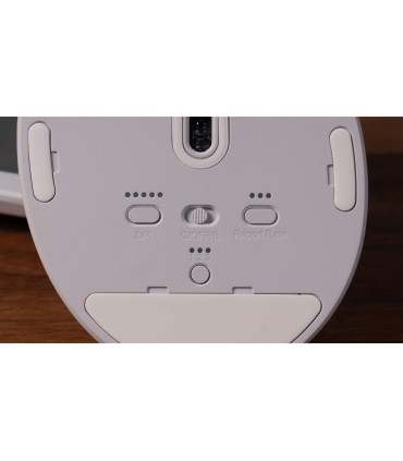 Keychron M5 White – ergonomische Wireless Maus
