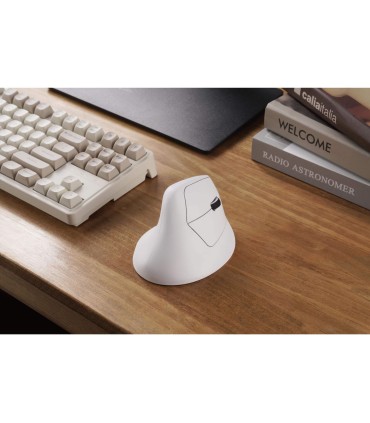 Keychron M5 White – souris sans fil ergonomique