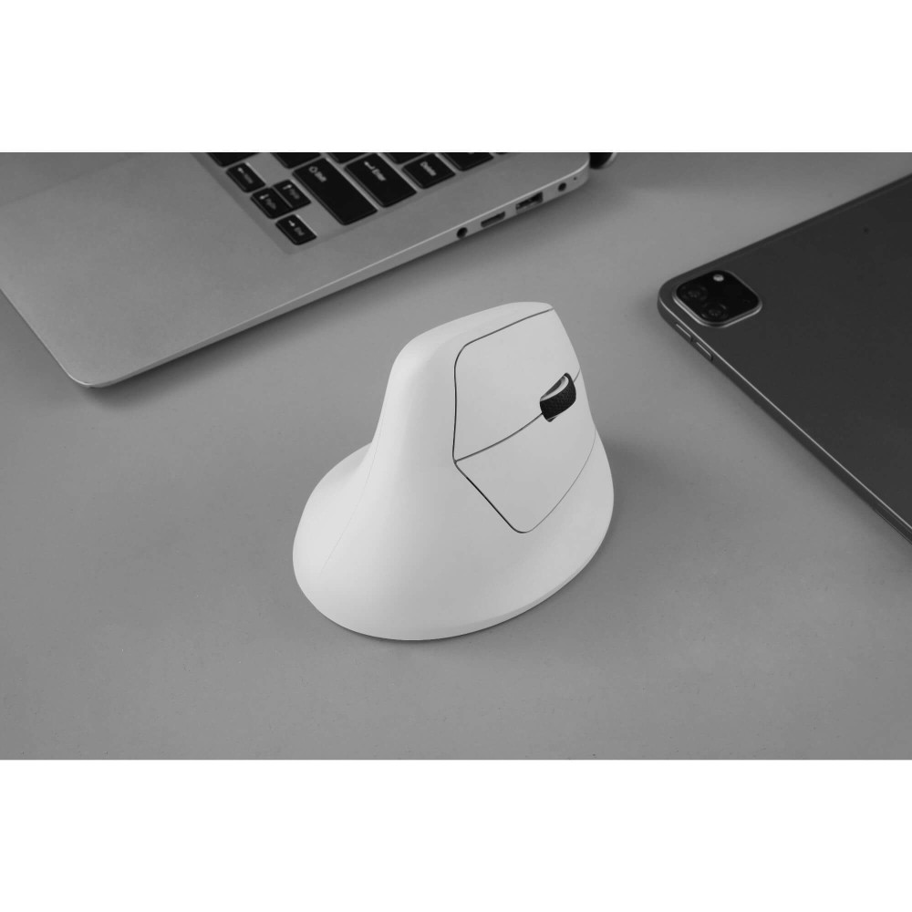 Keychron M5 White – souris sans fil ergonomique