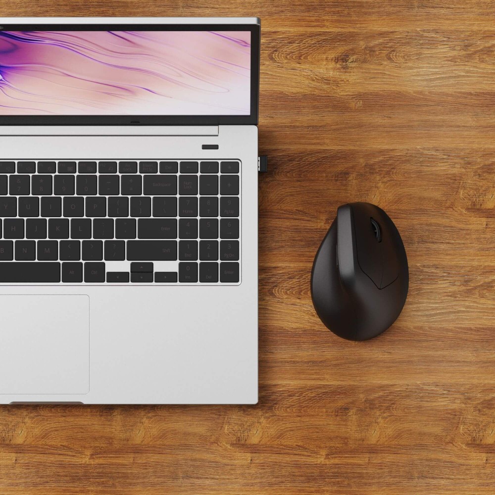 Keychron M5 Noir – souris sans fil ergonomique