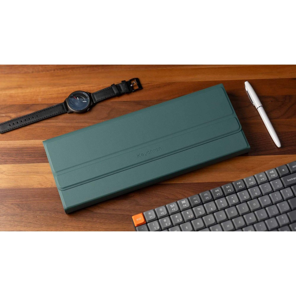Keychron Étui folio pour clavier fin Série K1 vert profond