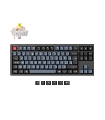 Keychron Q3 Pro clavier TKL avec interrupteurs banane et QMK VIA
