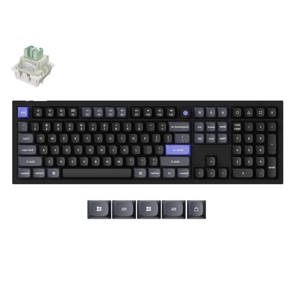 Keychron Q6 HE 8K interrupteur magnétique noir QMK (États-Unis)