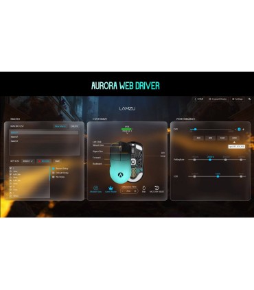LAMZU MAYA X AIMLABS – Souris de jeu 8K 47 g