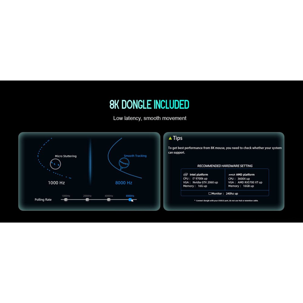 LAMZU MAYA X Cloud Grey – Souris de jeu 8K 47 g