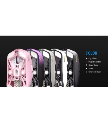 LAMZU MAYA X Cloud Grey – Souris de jeu 8K 47 g