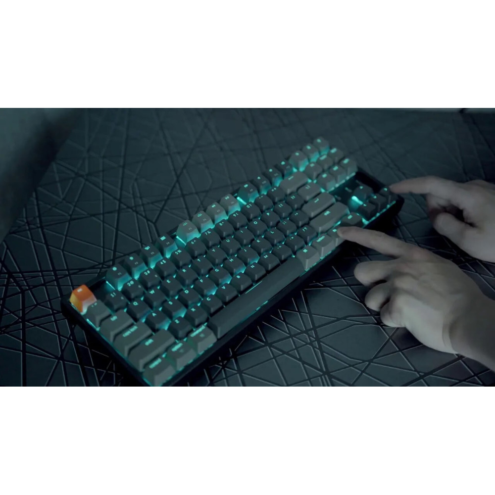 Keychron K8 Hot-Swap Aluminium Brown Switch RGB (ISO-CH)