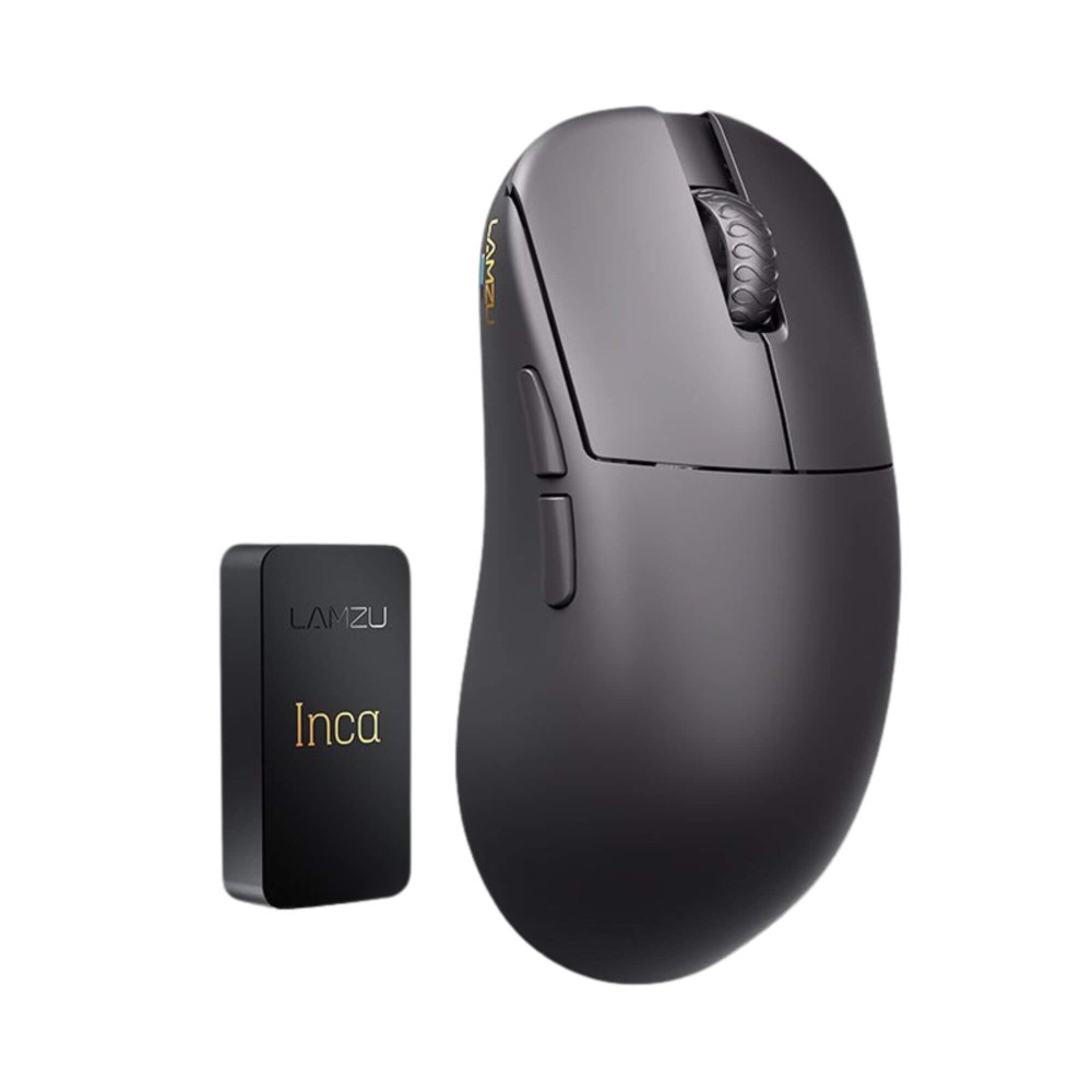 LAMZU Souris de jeu blanche 8K INCA – Pixart 3950 40g